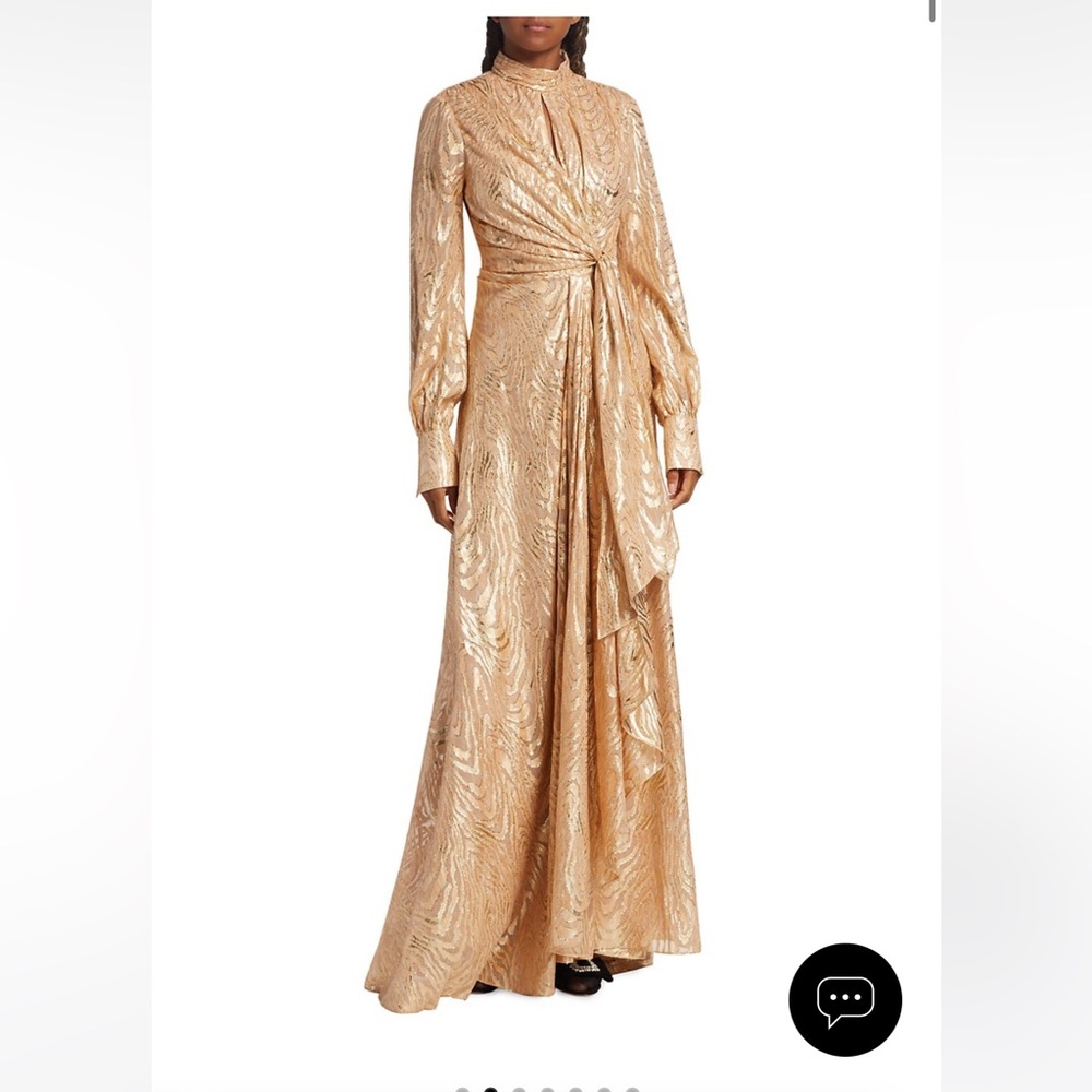 Jonathan Simkhai gorgeous peach gown. New in box! Never worn. Size 4.